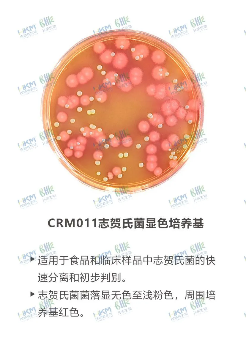 CRM011 志賀氏菌顯色培養(yǎng)基